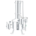 不銹鋼塔式蒸汽重蒸餾水器SHZ32-50